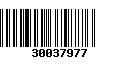 Código de Barras 30037977