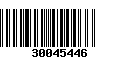 Código de Barras 30045446