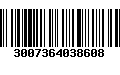 Código de Barras 3007364038608