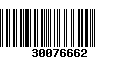 Código de Barras 30076662