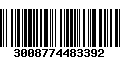 Código de Barras 3008774483392