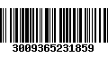 Código de Barras 3009365231859