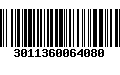 Código de Barras 3011360064080