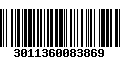 Código de Barras 3011360083869