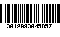 Código de Barras 3012993045057