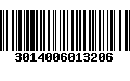 Código de Barras 3014006013206