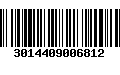 Código de Barras 3014409006812