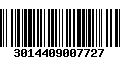 Código de Barras 3014409007727