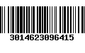 Código de Barras 3014623096415