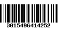 Código de Barras 3015496414252