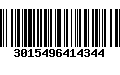 Código de Barras 3015496414344