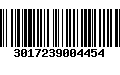 Código de Barras 3017239004454