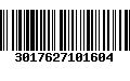 Código de Barras 3017627101604