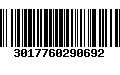 Código de Barras 3017760290692