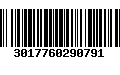 Código de Barras 3017760290791