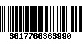 Código de Barras 3017760363990