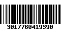 Código de Barras 3017760419390