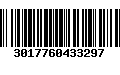 Código de Barras 3017760433297