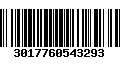 Código de Barras 3017760543293