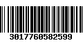 Código de Barras 3017760582599