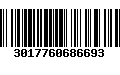 Código de Barras 3017760686693