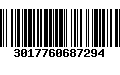 Código de Barras 3017760687294