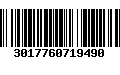 Código de Barras 3017760719490