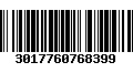 Código de Barras 3017760768399