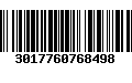 Código de Barras 3017760768498