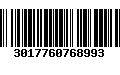 Código de Barras 3017760768993