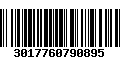 Código de Barras 3017760790895