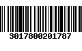 Código de Barras 3017800201787