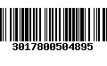 Código de Barras 3017800504895