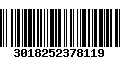 Código de Barras 3018252378119