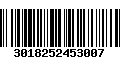 Código de Barras 3018252453007