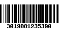 Código de Barras 3019081235390