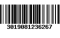 Código de Barras 3019081236267