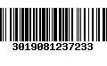 Código de Barras 3019081237233