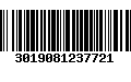 Código de Barras 3019081237721