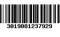 Código de Barras 3019081237929