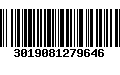 Código de Barras 3019081279646