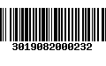 Código de Barras 3019082000232