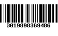 Código de Barras 3019898369486