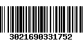 Código de Barras 3021690331752