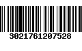 Código de Barras 3021761207528