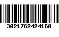 Código de Barras 3021762424160