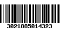 Código de Barras 3021885014323