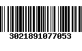 Código de Barras 3021891077053