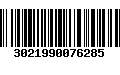 Código de Barras 3021990076285