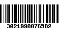 Código de Barras 3021990076582